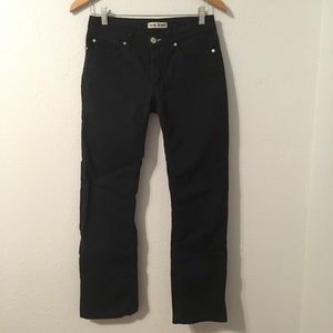 ACME Black Strait Leg Jeans